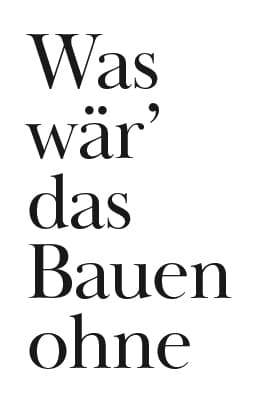 Bauen