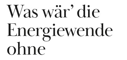 Energiewende