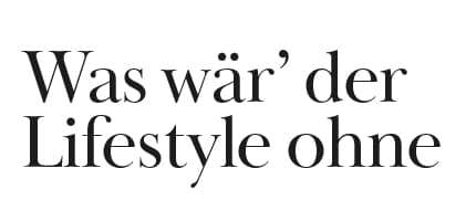 Lifestyle